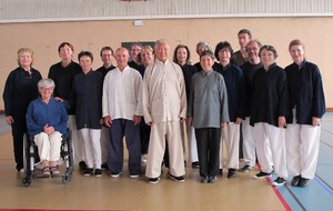 Master Tung a accepté de faire une photo avec tous les membres de Toum Garonne qui se sont rendus à son stage. 